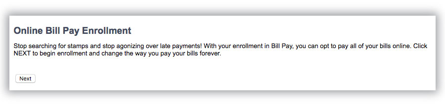 Bill Pay 1