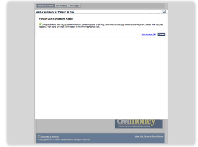 Bill Pay 10.5