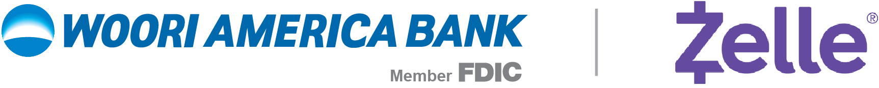 Woori America Bank | Zelle Logo