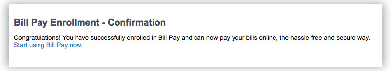 Bill Pay 3